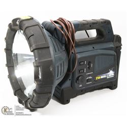 20 MILLION CANDLE POWER LIGHT WITH ADAPTOR