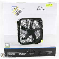 20 INCH BOX FAN