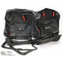 SET OF 2 BLACK SCHWINN BICYCLE SADDLE