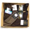 Image 1 : FLAT OF 7 PAIRS OF NEW MEN'S SOCKS - SIZE 10-12.
