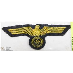 NAZI CHEST UNIFORM EAGLE PATCH.