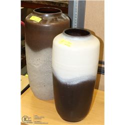 GROUP OF 2 ASSORTED ESTATE VASES