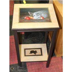 SMALL HANDPAINTED STYLE END STAND