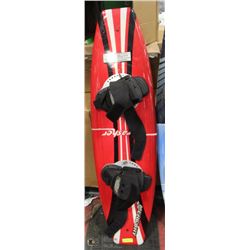 RED MERCURY THRASHER  WAKE BOARD