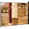 Image 1 : 36"X28" ABSTRACT WALL HANGING FRAMED