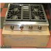 Image 1 : 30" GAS RANGE TOP IN BOX MODEL#HRT3003U, STAINLESS