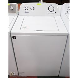 AMANA 4.0 CUFT TOP LOAD WASHING MACHINE.