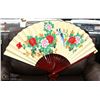 Image 1 : LARGE CHINESE FAN BIRD THEME .