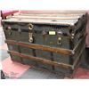 Image 1 : ANTIQUE STEAM TRUNK 36"X22"X24"H