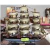 Image 1 : MODEL SHIP 17"X3"X14"H