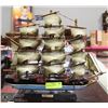 Image 2 : MODEL SHIP 17"X3"X14"H