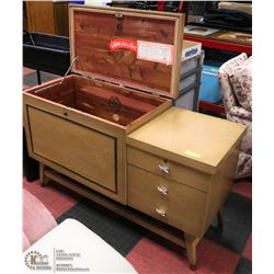 VINTAGE LANE CEDAR LINED CHEST