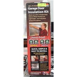 GARAGE DOOR INSULATION KIT FITS 8'X8' DOOR OR