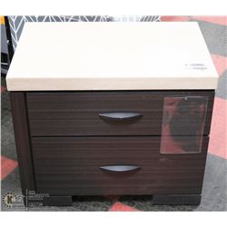 NEW DURATECH SCRATCH RESISTANT SURFACE 2 DRAWER