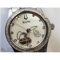 26) BULOVA MOTHER OF PEARL DIAL AUTOMATIC