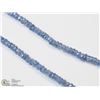 Image 1 : 30) 14KT GOLD SAPPHIRE 16" NECKLACE