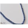 Image 2 : 30) 14KT GOLD SAPPHIRE 16" NECKLACE