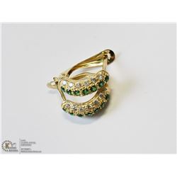 48) 10KT GOLD EARRINGS