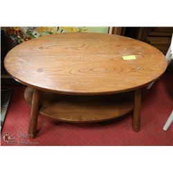 SOLID WOOD END TABLE