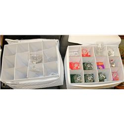2 BOXES OF ASSORTED DIANA GLASSES