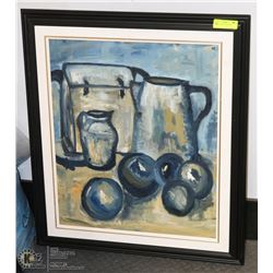 CANVAS FRAMED ABSTRACT