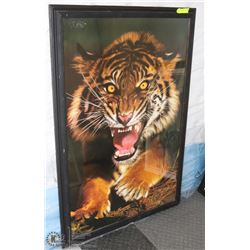 TIGER PICTURE 27"X39"