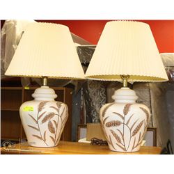 PAIR OF ESTATE LAMPS