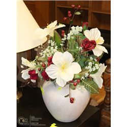 ARTIFICIAL FLOWERS WITH VASE