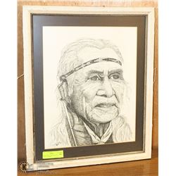 KEITH BELL SIGNED MATTED 21/25 PICTURE FRAMED