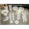 Image 1 : ESTATE LOT OF CRYSTAL INCL PINWHEEL , LARGE BOWLS