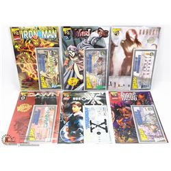 COLLECTION OF SPECIAL EDITION COMICS WITH COA 'S