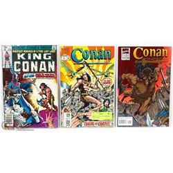 THREE #1 CONAN THE BARBARIAN COMIC BOOKS