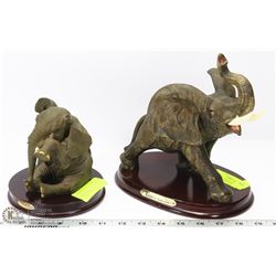 2 ELEPHANTS FROM RUBY'S COLLECTION - LARGE ONE