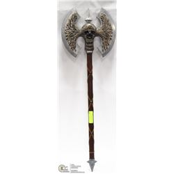 HEAVY DEFENDER MEDIEVAL DOUBLE BLADE STAINLESS