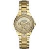 Image 1 : NEW GUESS TRIPLE CHRONO WATCH GOLD TONE MSRP $195