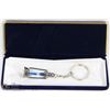 Image 1 : SAND TIMER HOURGLASS KEYCHAIN