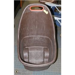 'KETER' KIDDIES GO CART WITH WHEELS FOR TOYS