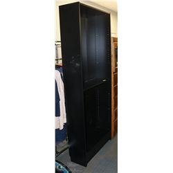 7' BLACK BOOK SHELF