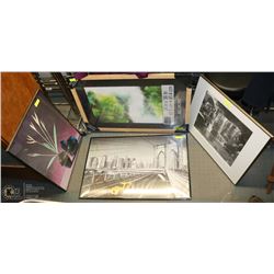 GROUP OF 4 ASSORTED PICTURES