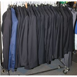 MENS ASSORTED SIZE SUIT AND/OR SUIT JACKET SOLD