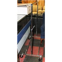COLLAPSIBLE COMMERCIAL CLOTHING RACK