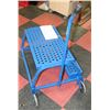 Image 1 : 2 STEP INDUSTRIAL STANDARD MOBILE STEP STOOL