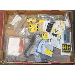 FLAT OF AIR FRESHENERS AND BATTERY CONNECTORS AND