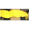 Image 1 : CASE OF 12 SIZE 3XL YELLOW COVERALLS
