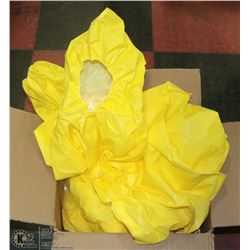 CASE OF 12 CLEAN GUARD SIZE 2XL HOODED COVERALLS