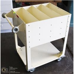 SERVICE CART 26" X 22" X 35".
