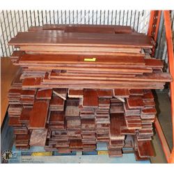 LOT WITH 220 SQ FEET USED WALNUT HARDWOOD