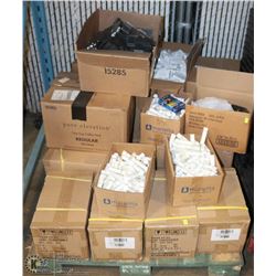 PALLET OF DISPLAYS, PERSONAL SIZE LOTIONS,