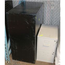 GROUP OF 2 FILING CABINETS