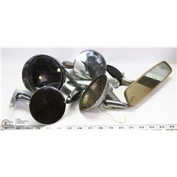 BOX WITH VINTAGE REAR VIEW MIRROR, FOMOCO SIDE